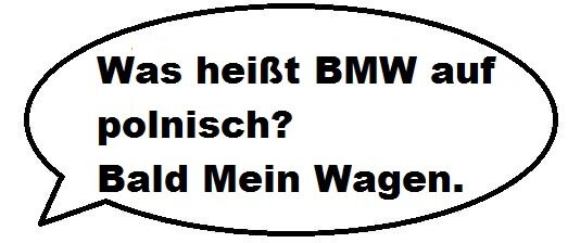 BMW Witze